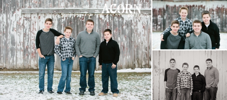 Acorn Portraits, Plainfield Portraits, Plainfield Family Portraits, Outdoor Portraits, Outdoor Winter Session, Sibling Pictures